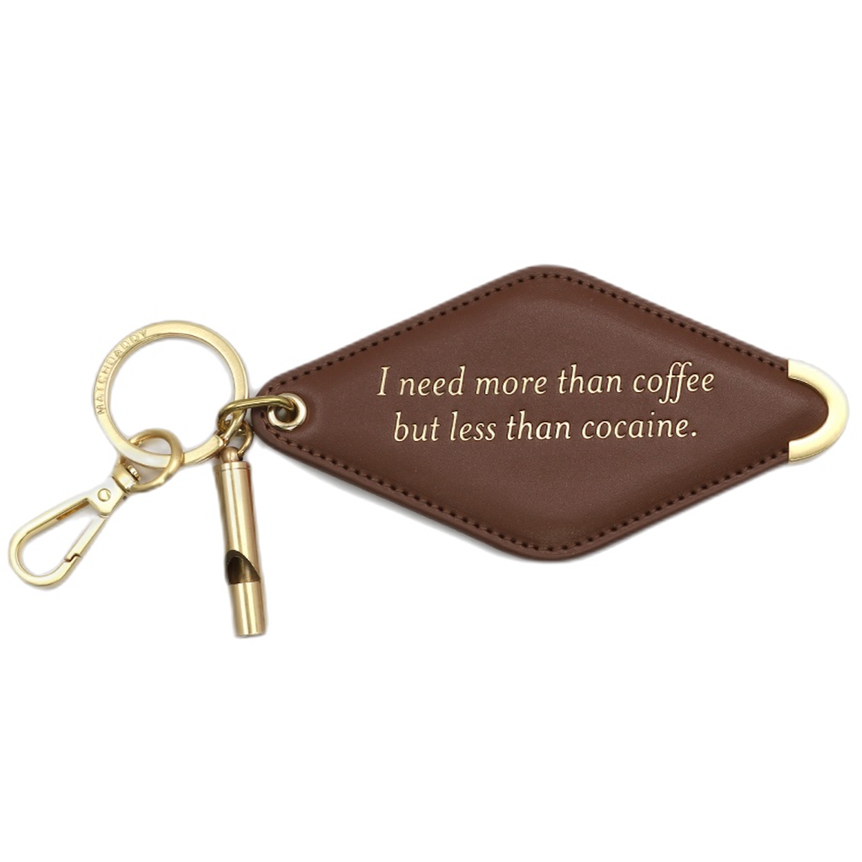 "I need more than coffee..." Key Fob