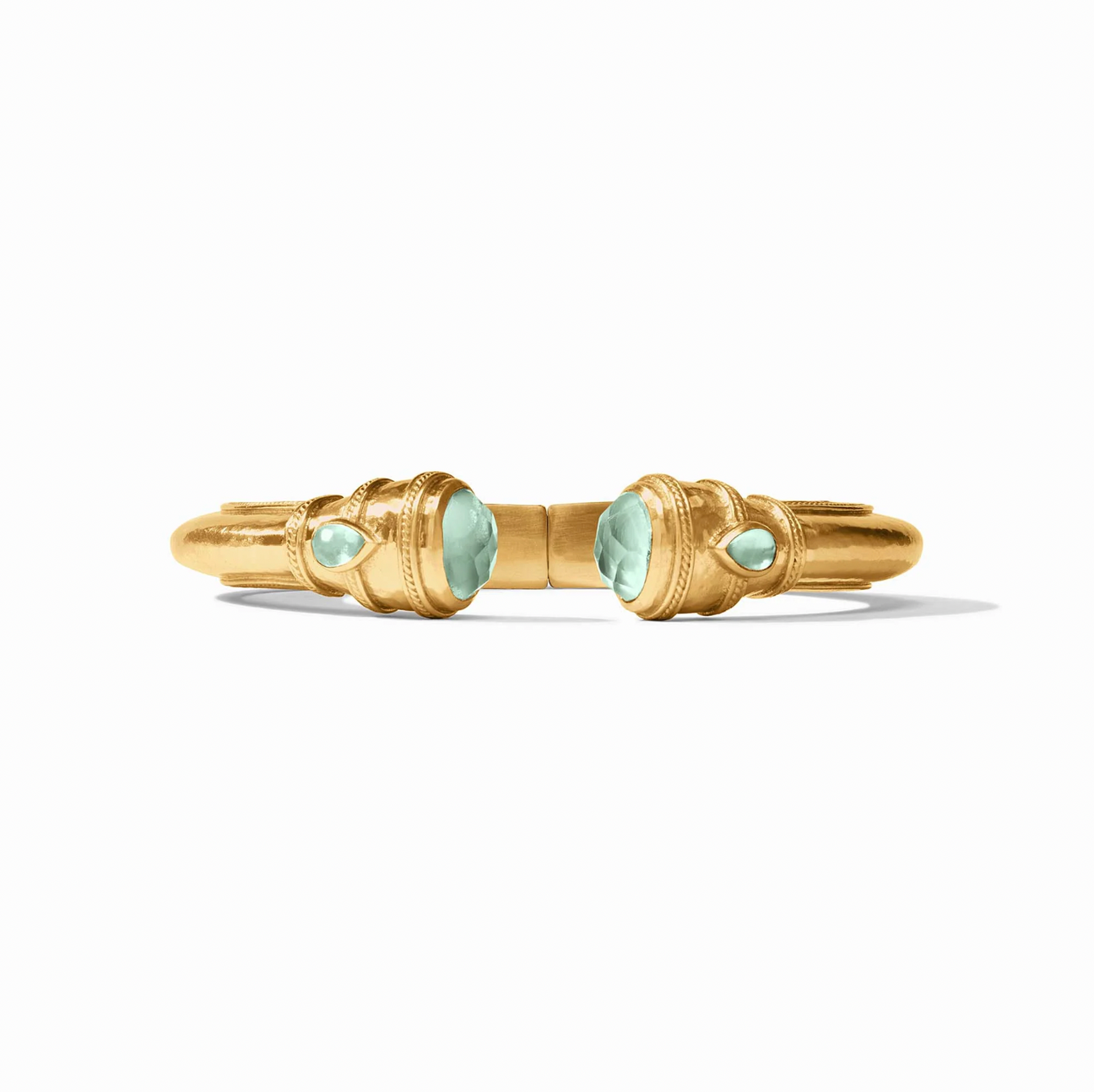 Julie Vos Cannes Demi Cuff, Aquamarine Blue