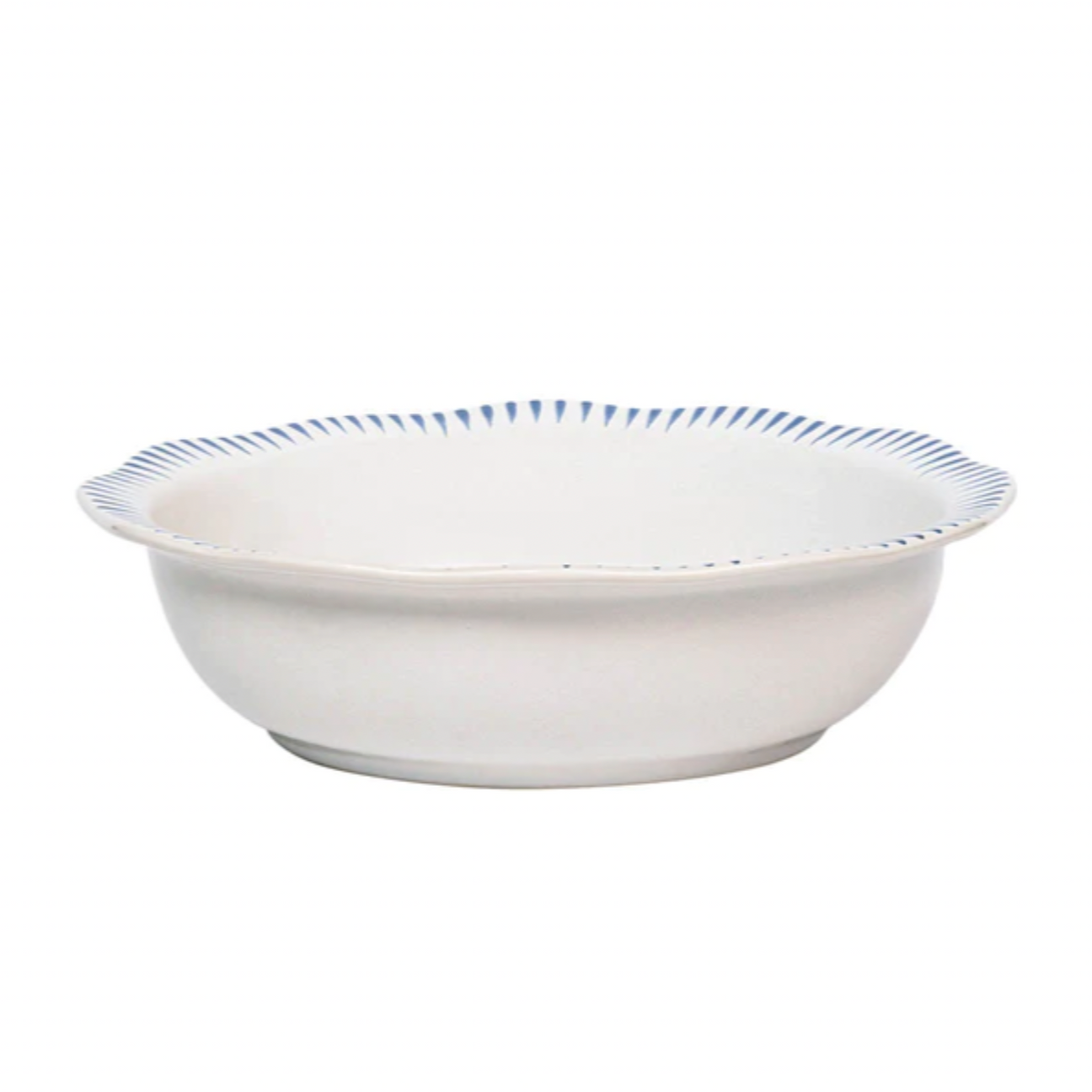 Juliska Sitio Stripe Delft Blue 12" Serving Bowl