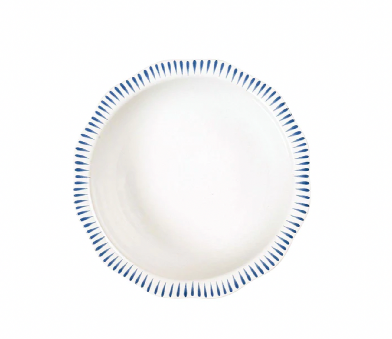 Juliska Sitio Stripe Delft Blue 12" Serving Bowl
