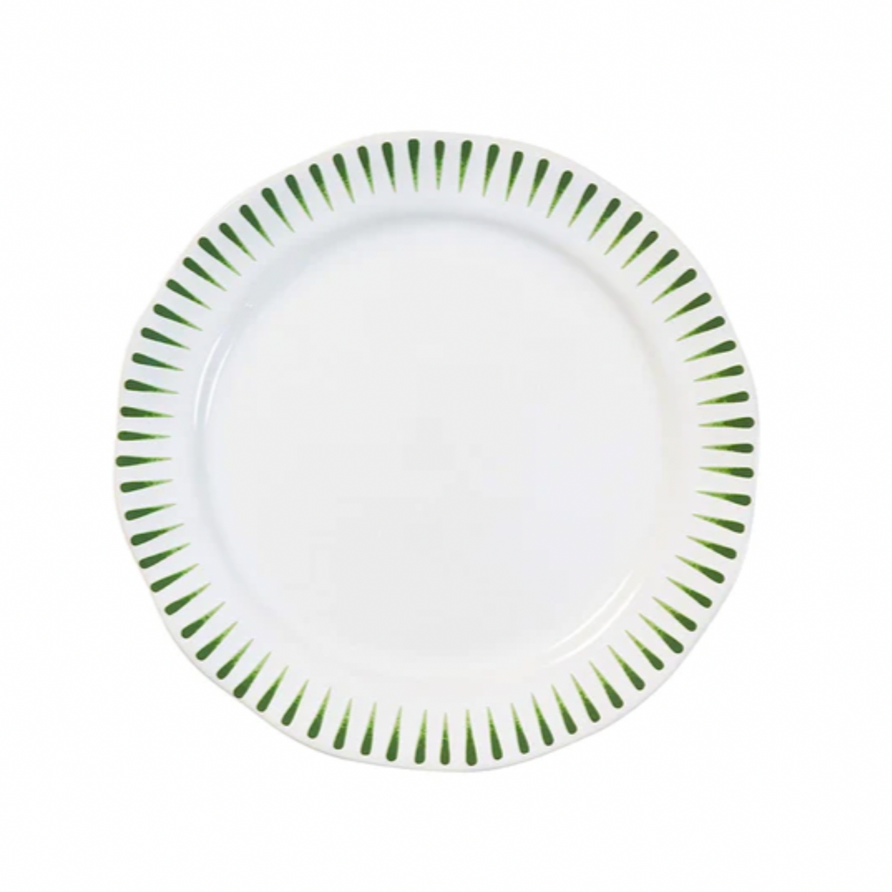 Juliska Sitio Stripe Basil Dessert/Salad Plate