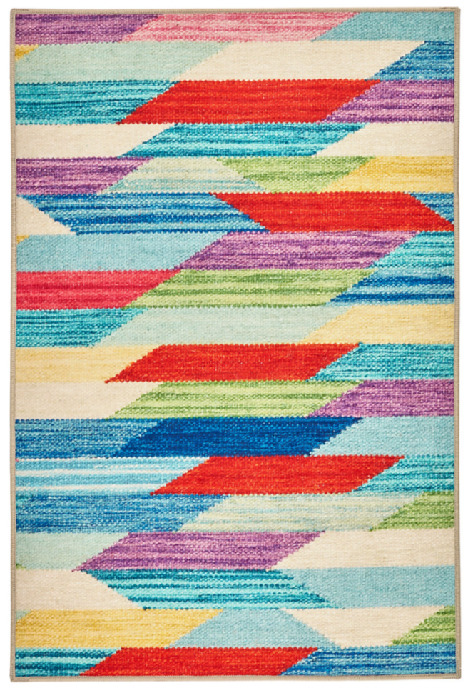 Dash & Albert Hotline Multi Washable Rug