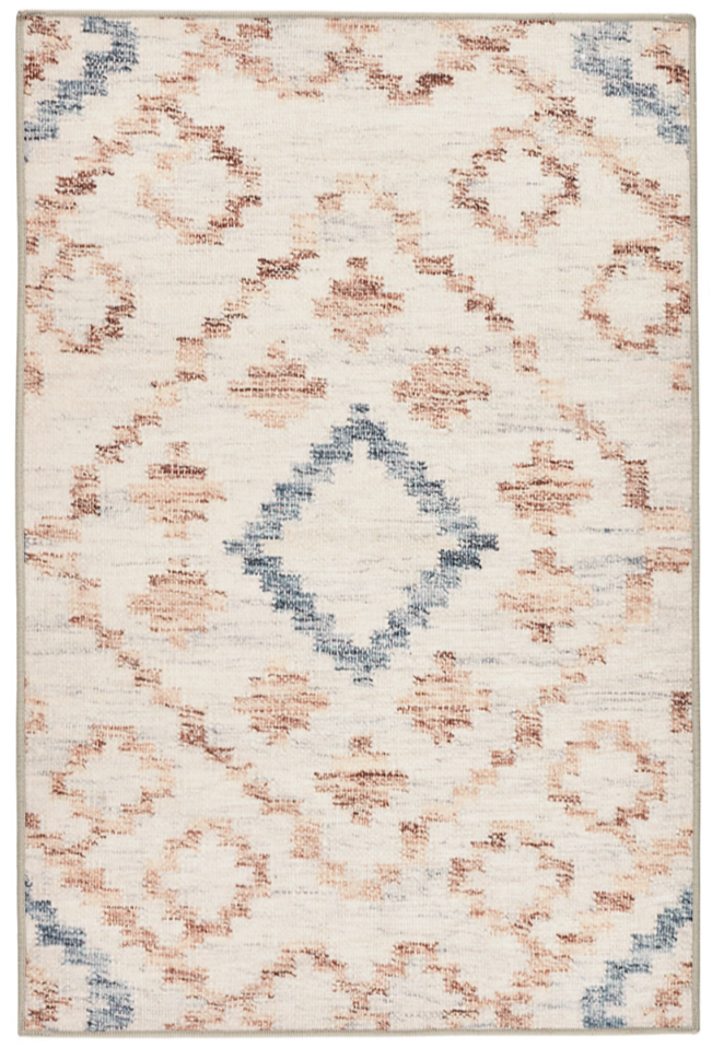 Dash & Albert Jelly Roll Sky Washable Rug