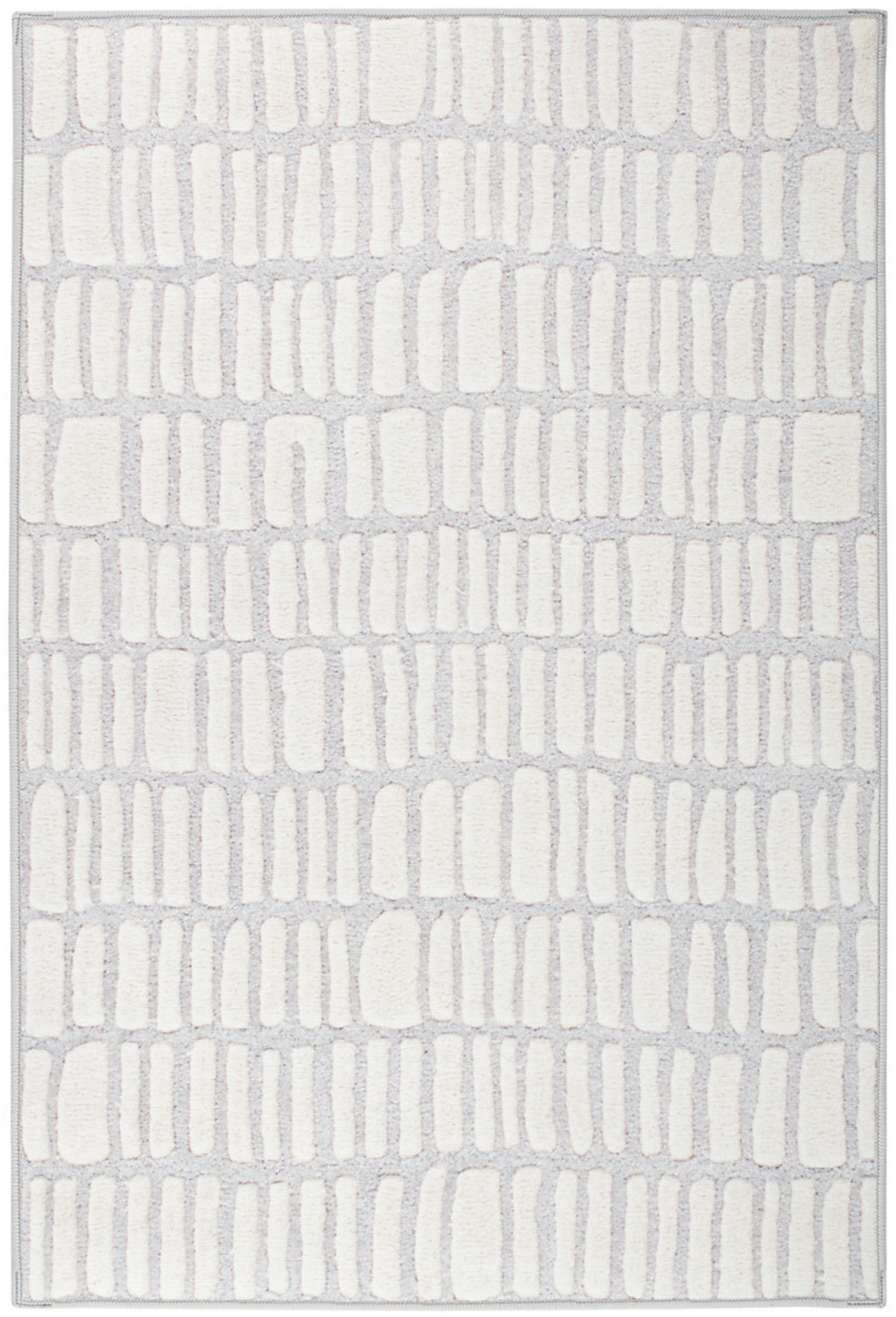 Dash & Albert Roark Washable Rug, Ivory