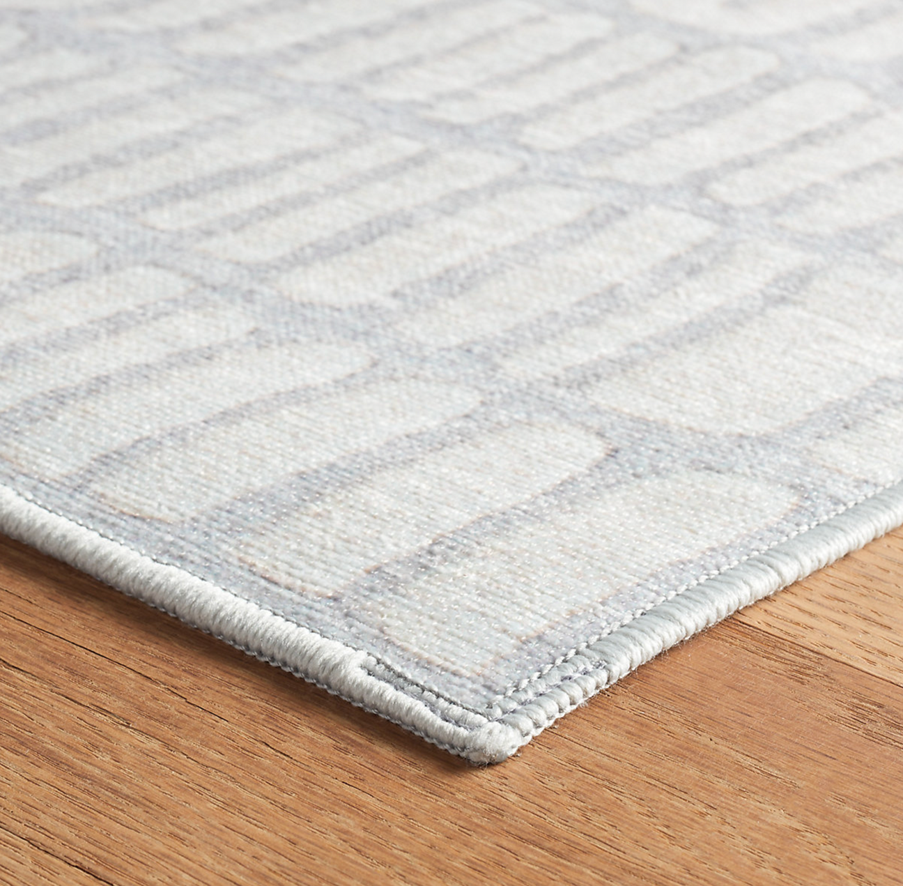 Dash & Albert Roark Washable Rug, Ivory