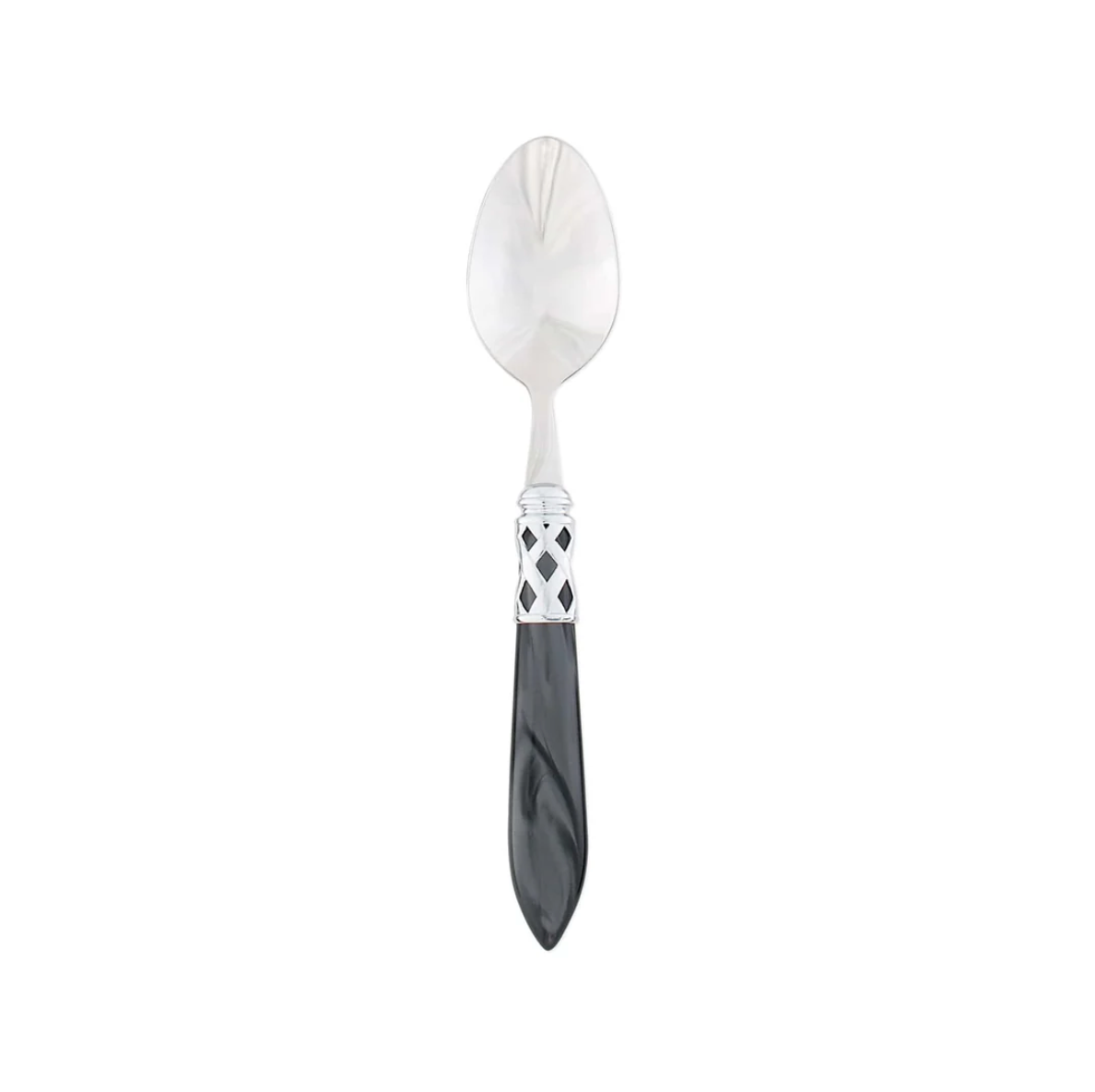 VIETRI Aladdin Brilliant & Charcoal Place Spoon