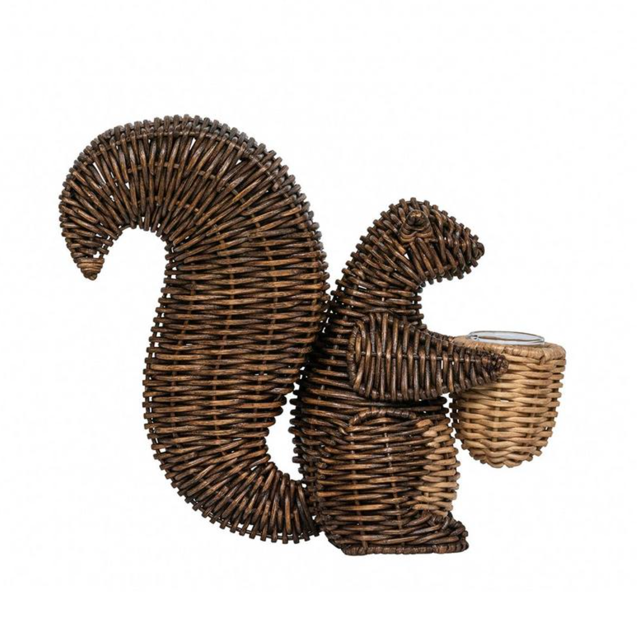 Juliska Devon Willow Squirrel Flameless Candle Holder