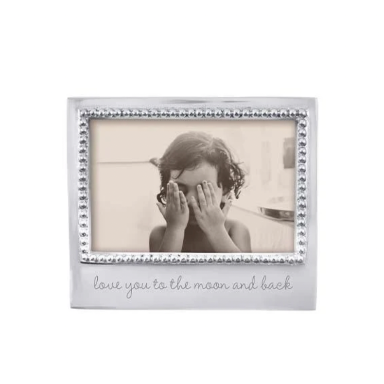 Mariposa Love You To The Moon and Back Beaded Frame