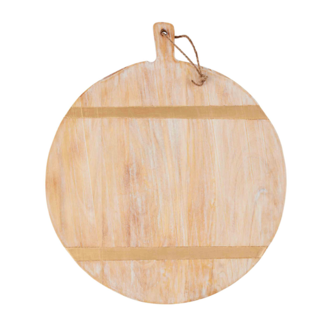 Circular Gold Strap Serving Board