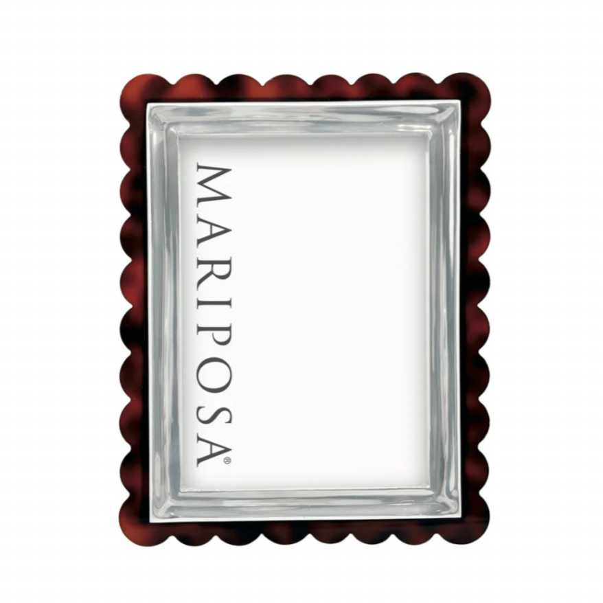 Mariposa Tortoise Scallop Signature Frame Collection