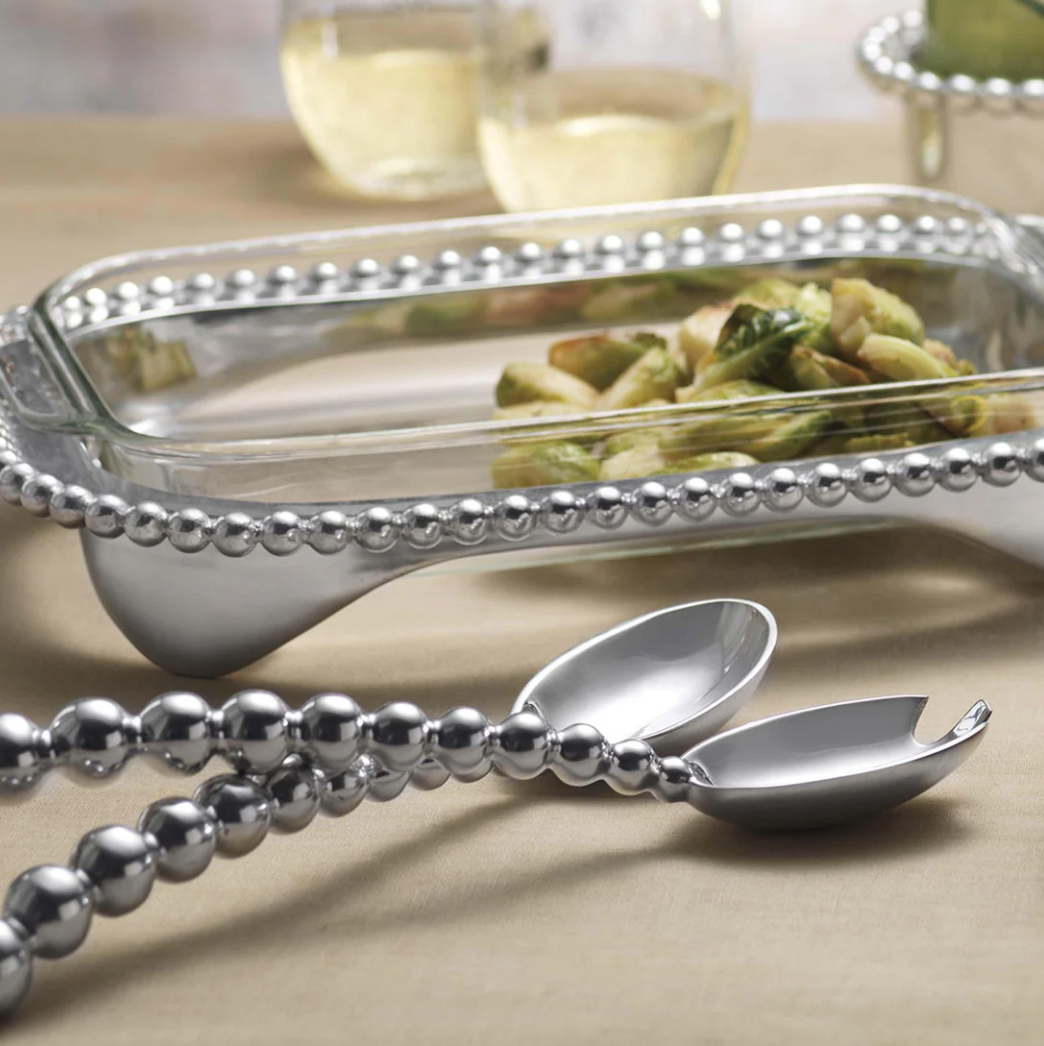 Mariposa Pearled Salad Servers