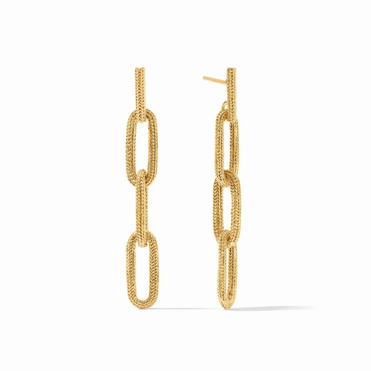 Julie Vos Cheval Paperclip Link Earring