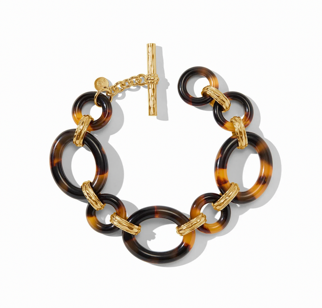 Julie Vos Madison Link Bracelet, Tortoiseshell