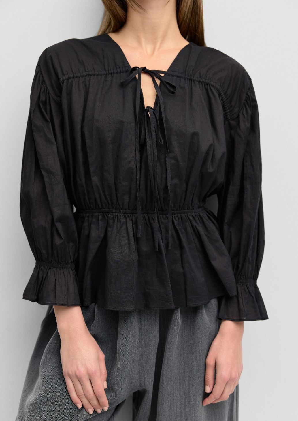 Kennedy Blouse, Black