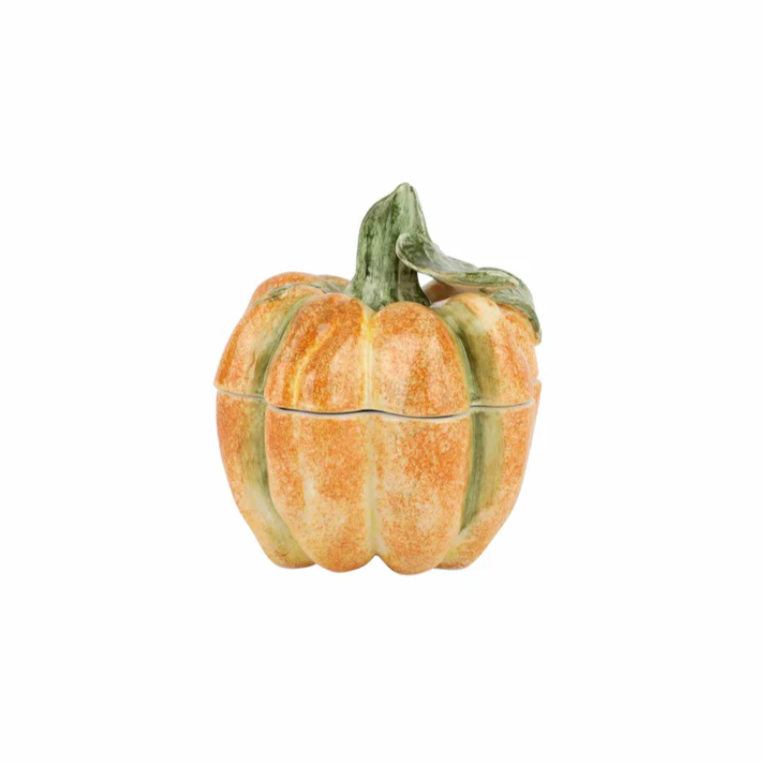 VIETRI Small Covered Pumpkin