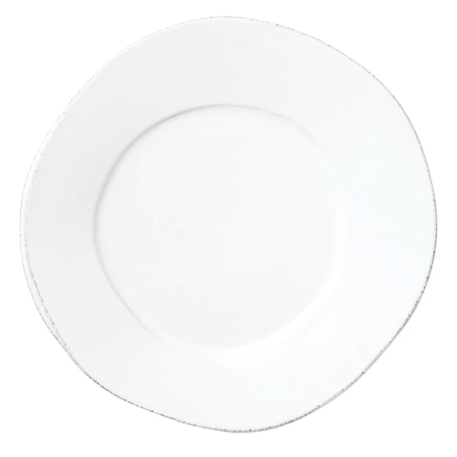VIETRI Lastra Dinner Plate, White