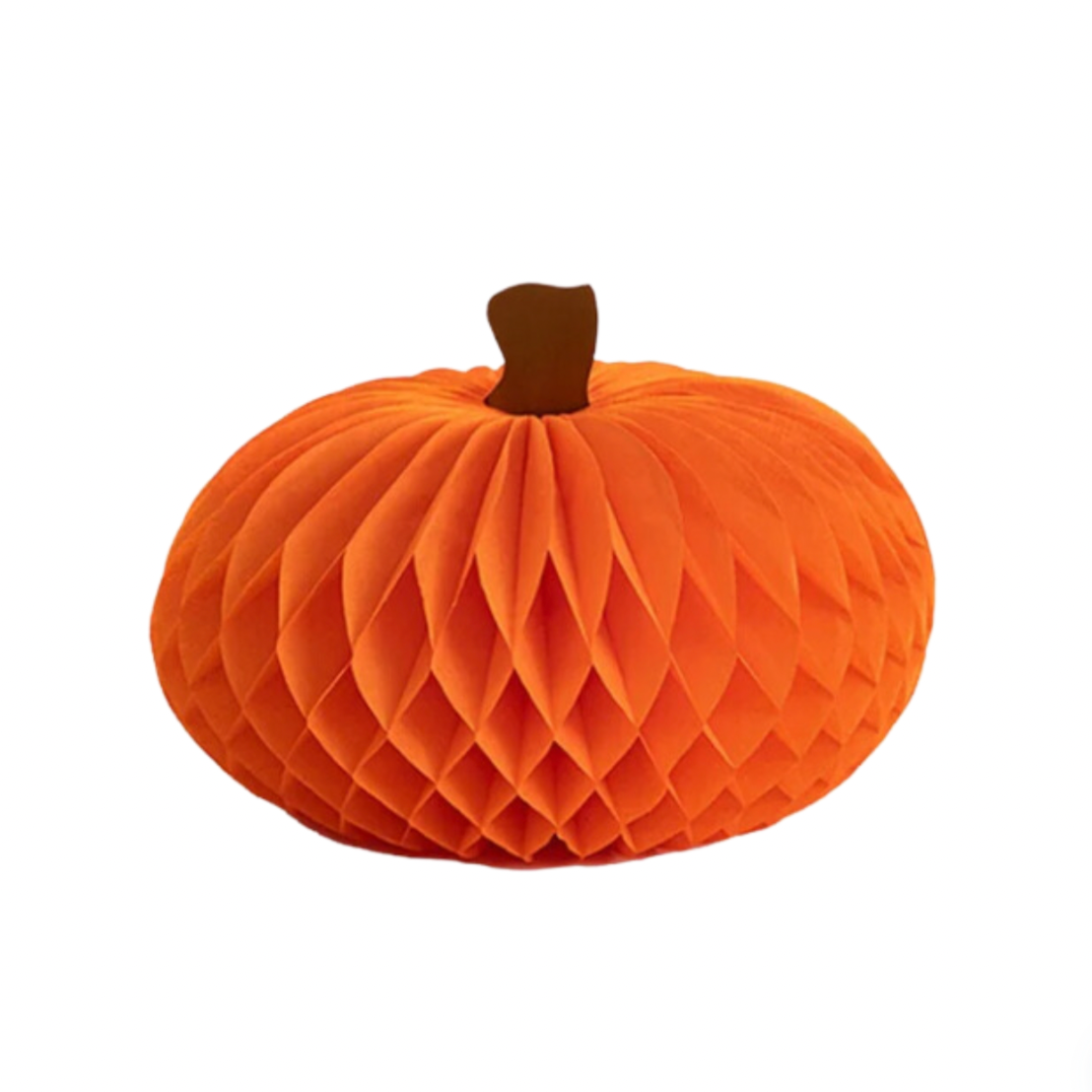 Honeycomb Pumpkins, Set of 3