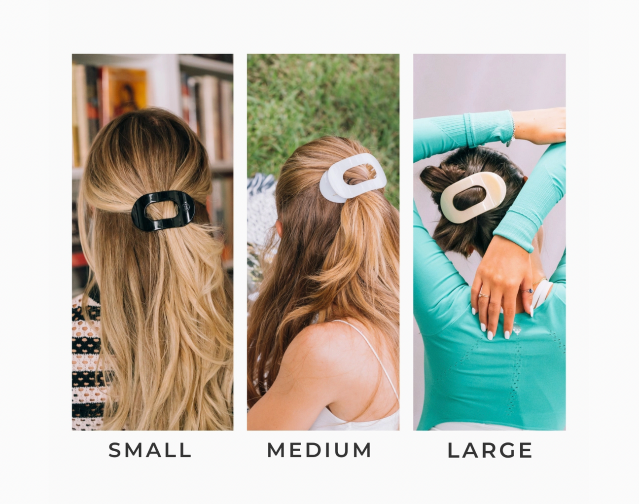Teleties Tortoise Flat Round Clip
