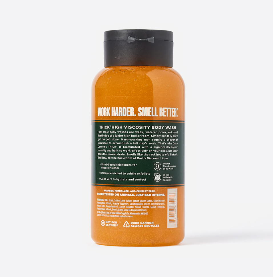 Buffalo Trace Thick High Viscosity Body Wash