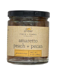 Finch + Fennel Amaretto Peach & Pecan Preserves