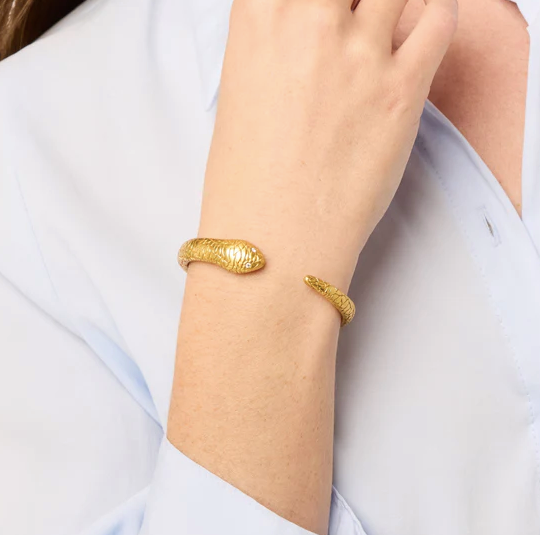 Julie Vos Snake Cuff