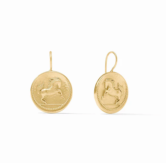 Julie Vos Saratoga Horse Earring