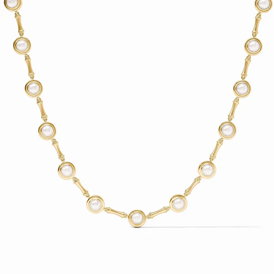 Julie Vos Bamboo Pearl Necklace