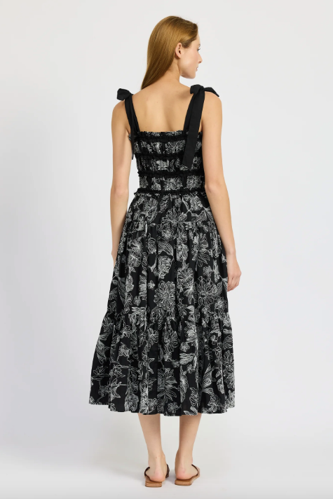 Maggie Smocked Maxi Dress