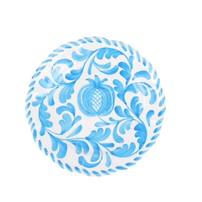 VIETRI Arezzo Aqua Salad Plate