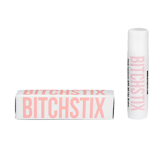 Bitchstix Pink Lemon SPF30 Lip Balm