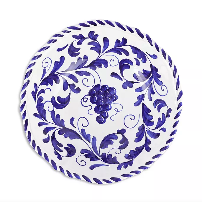 VIETRI Arezzo Cobalt Serving Bowl