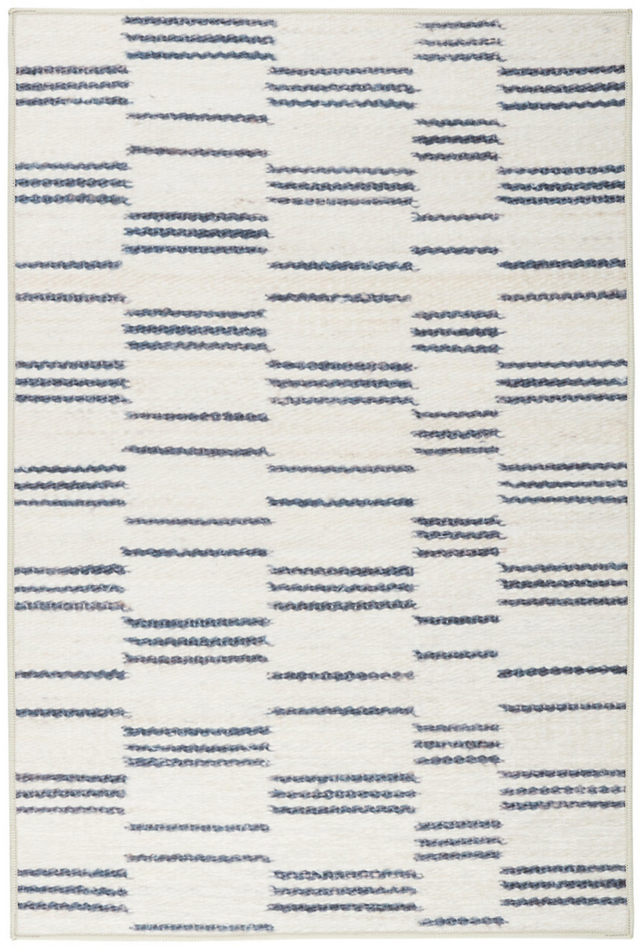Dash & Albert Leni Oatmeal Washable Rug
