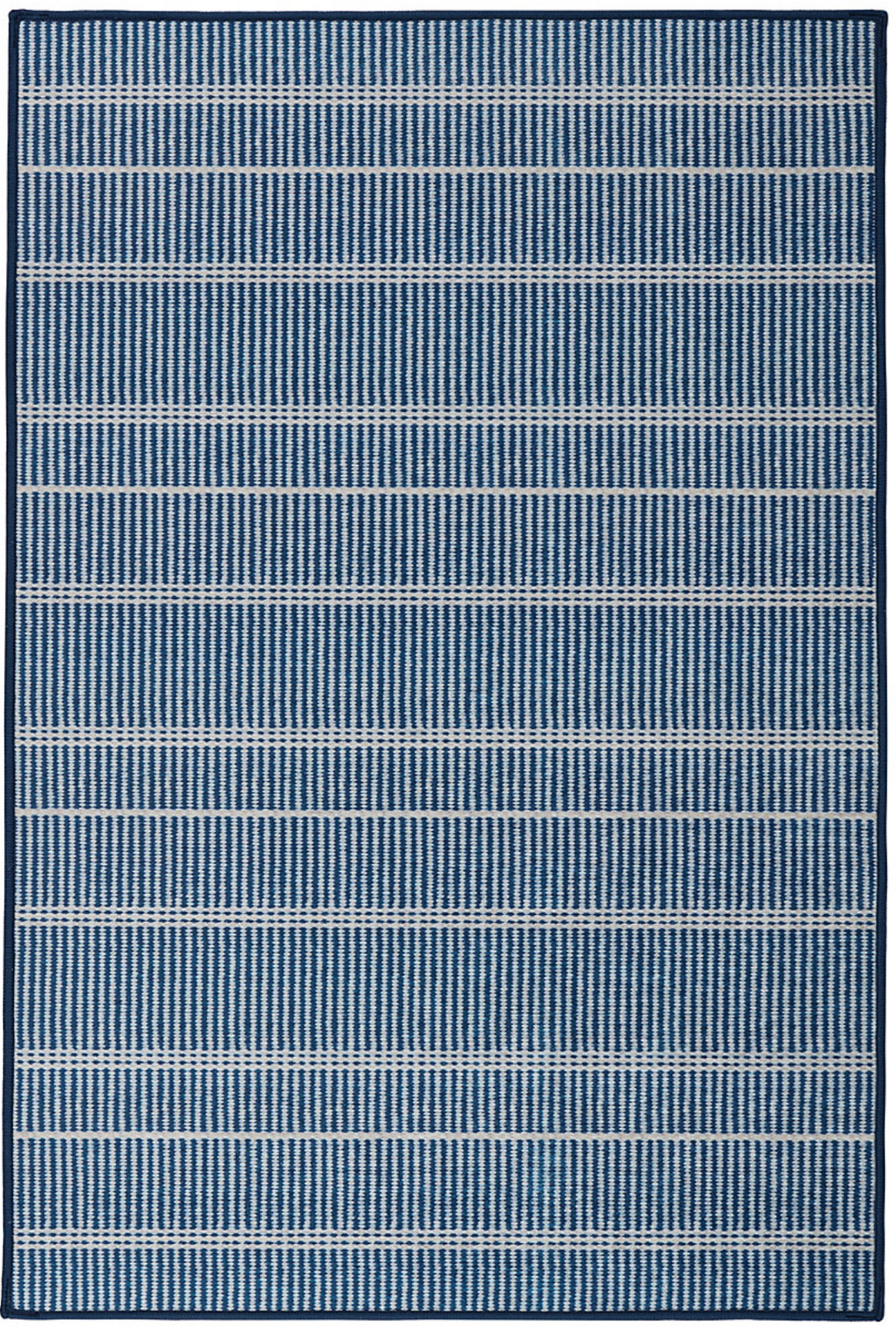 Dash & Albert Samson Washable Rug, Navy
