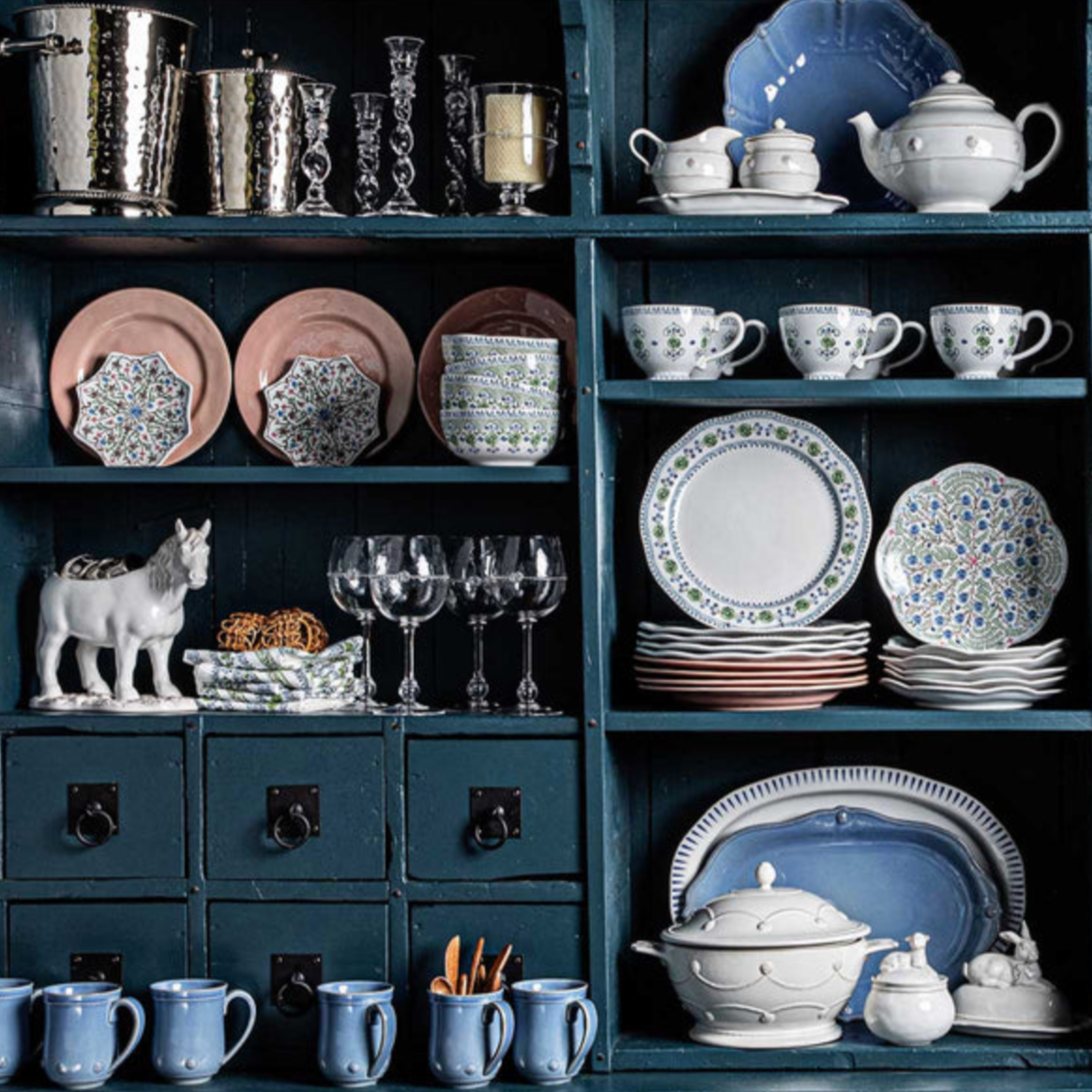 Juliska Villa Seville Chambray Breakfast Cup