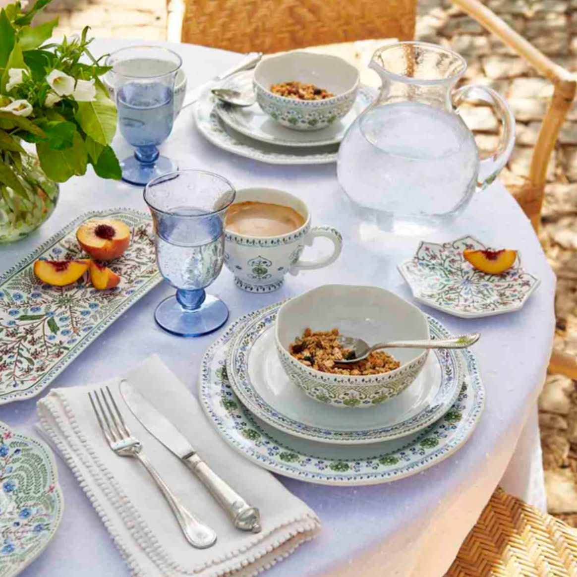 Juliska Villa Seville Chambray Breakfast Cup