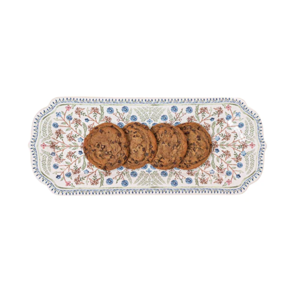 Juliska Villa Seville Chambray 15" Hostess Tray