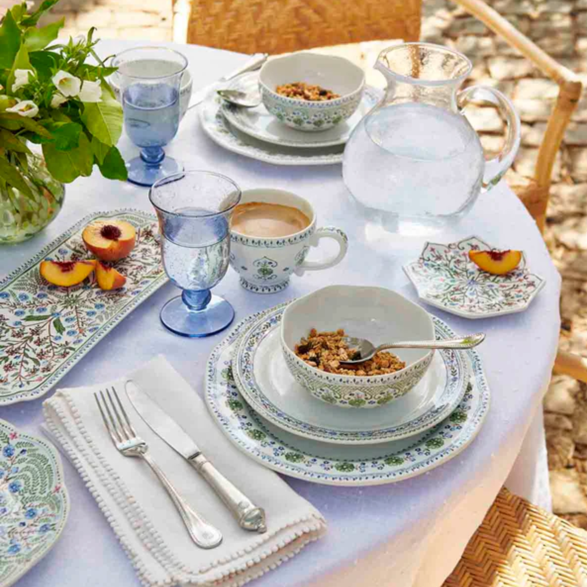 Juliska Villa Seville 4pc Setting - Chambray