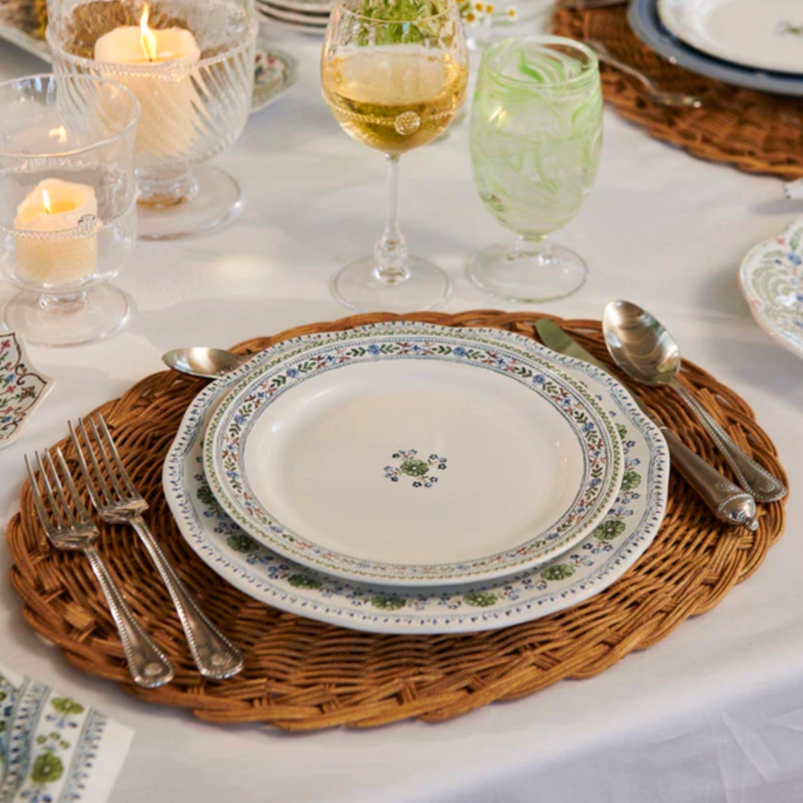 Juliska Villa Seville Chambray Dinner Plate