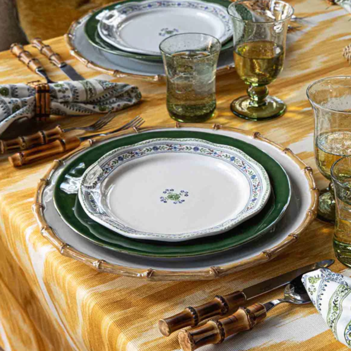 Juliska Villa Seville Chambray Dessert/Salad Plate