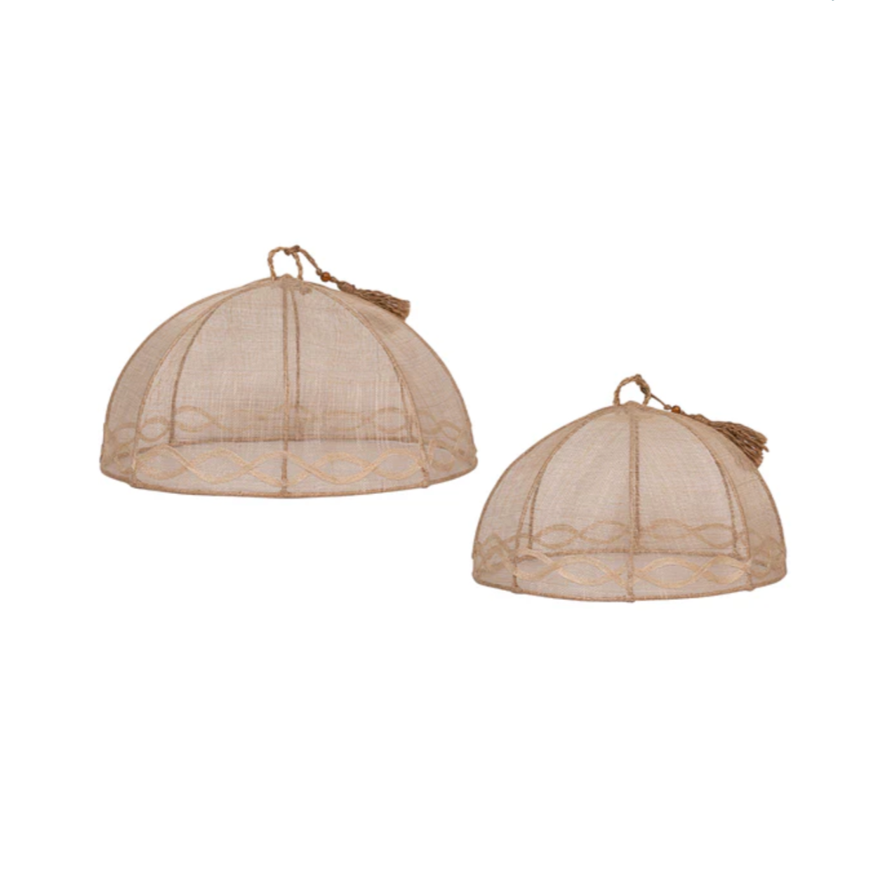 Juliska Tuileries Garden Mesh Round Food Cover
