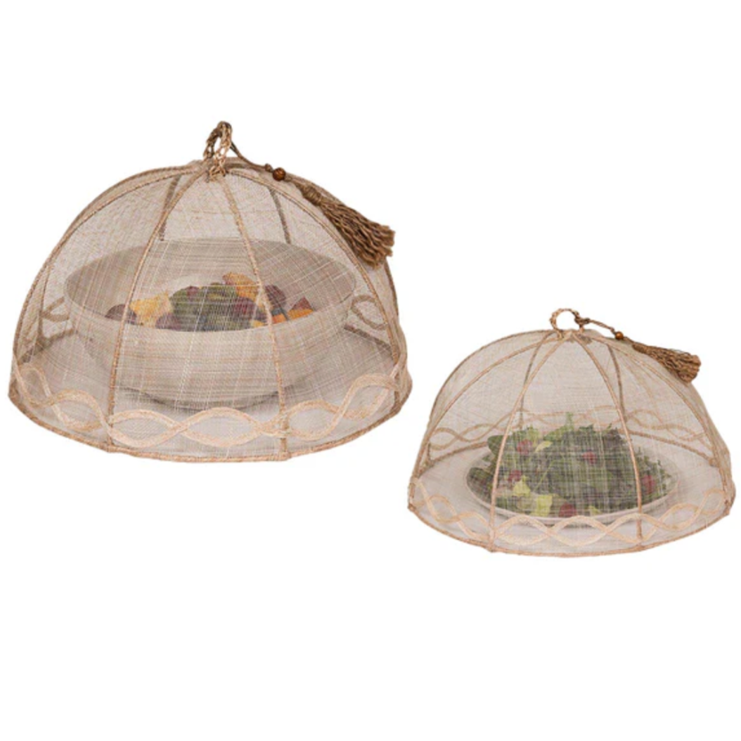 Juliska Tuileries Garden Mesh Round Food Cover