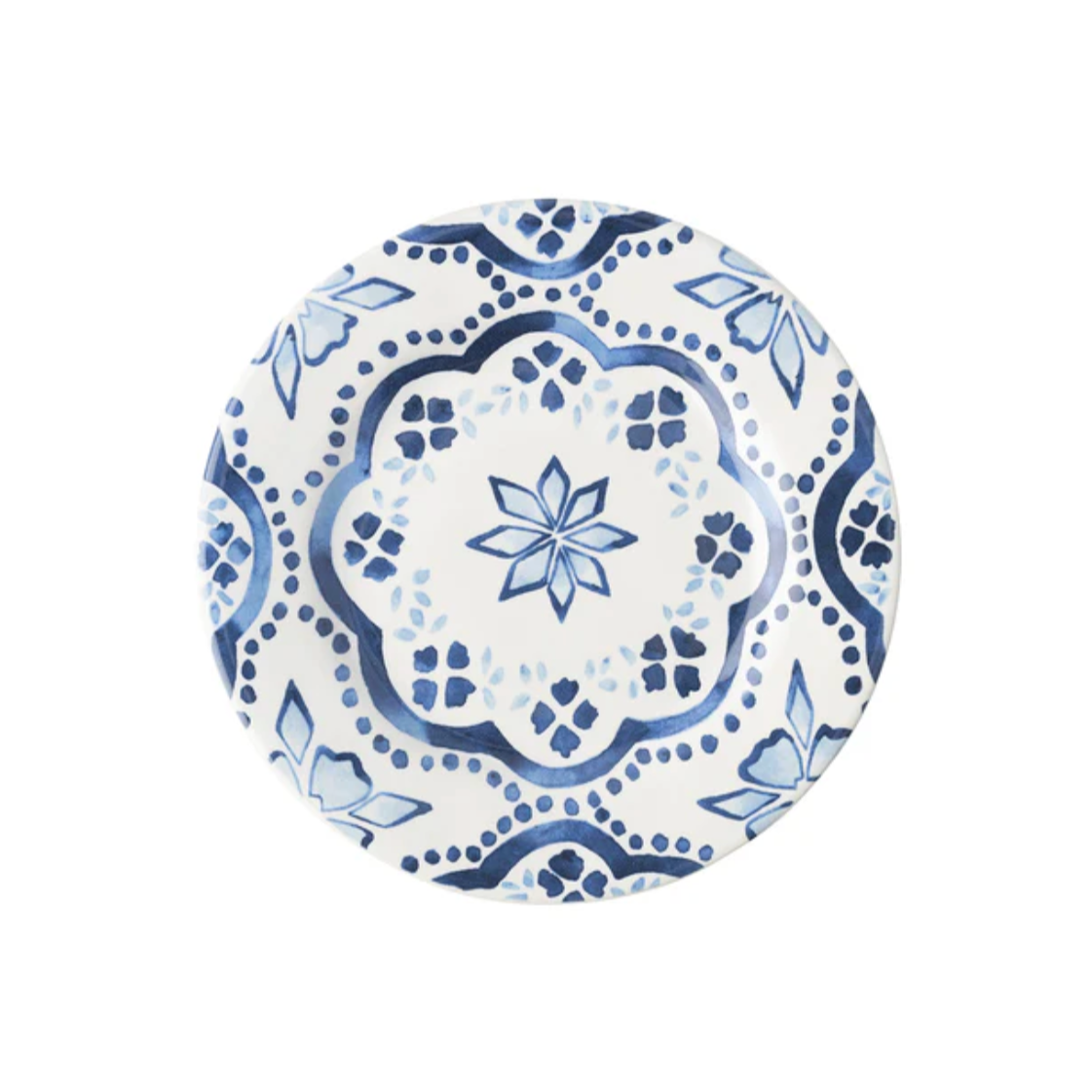 Juliska Iberian Indigo Side/Cocktail Plate