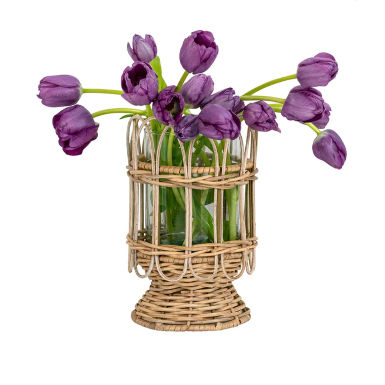 Juliska Provence Rattan Whitewash 8.5" Hurricane