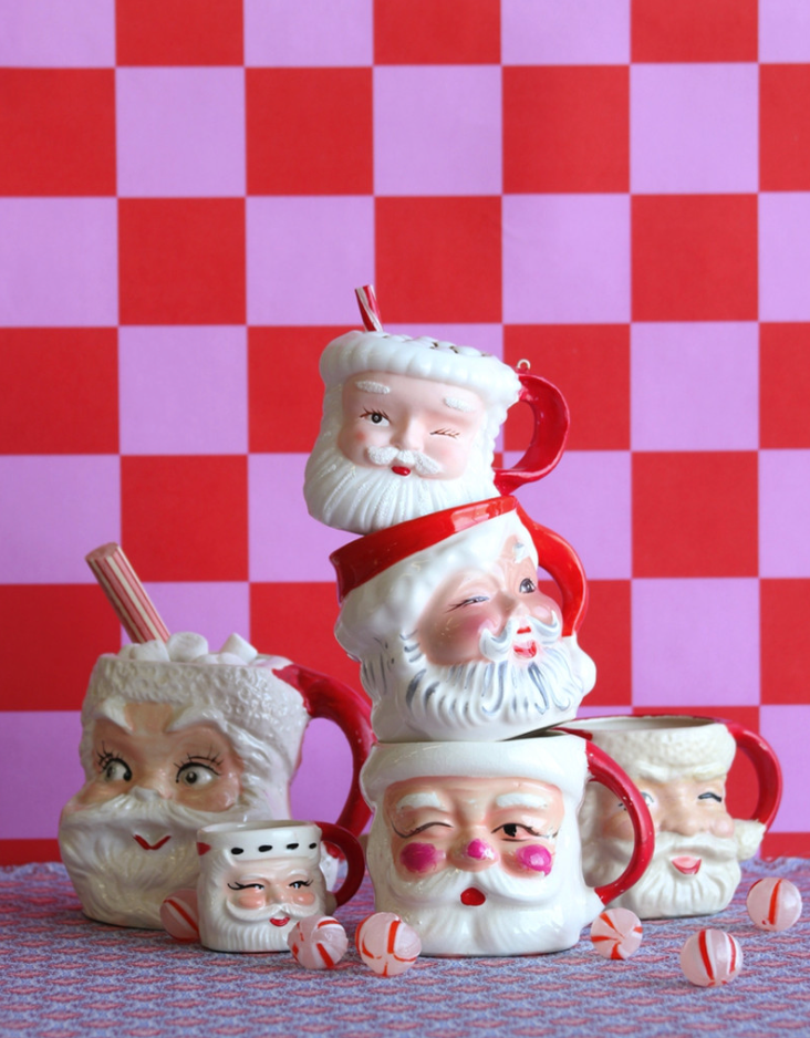 Santa Mug Ornament