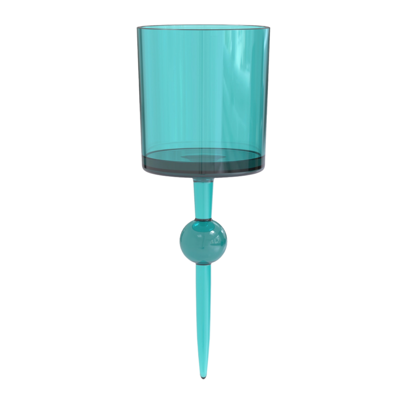 Aqua Square Beach Glass