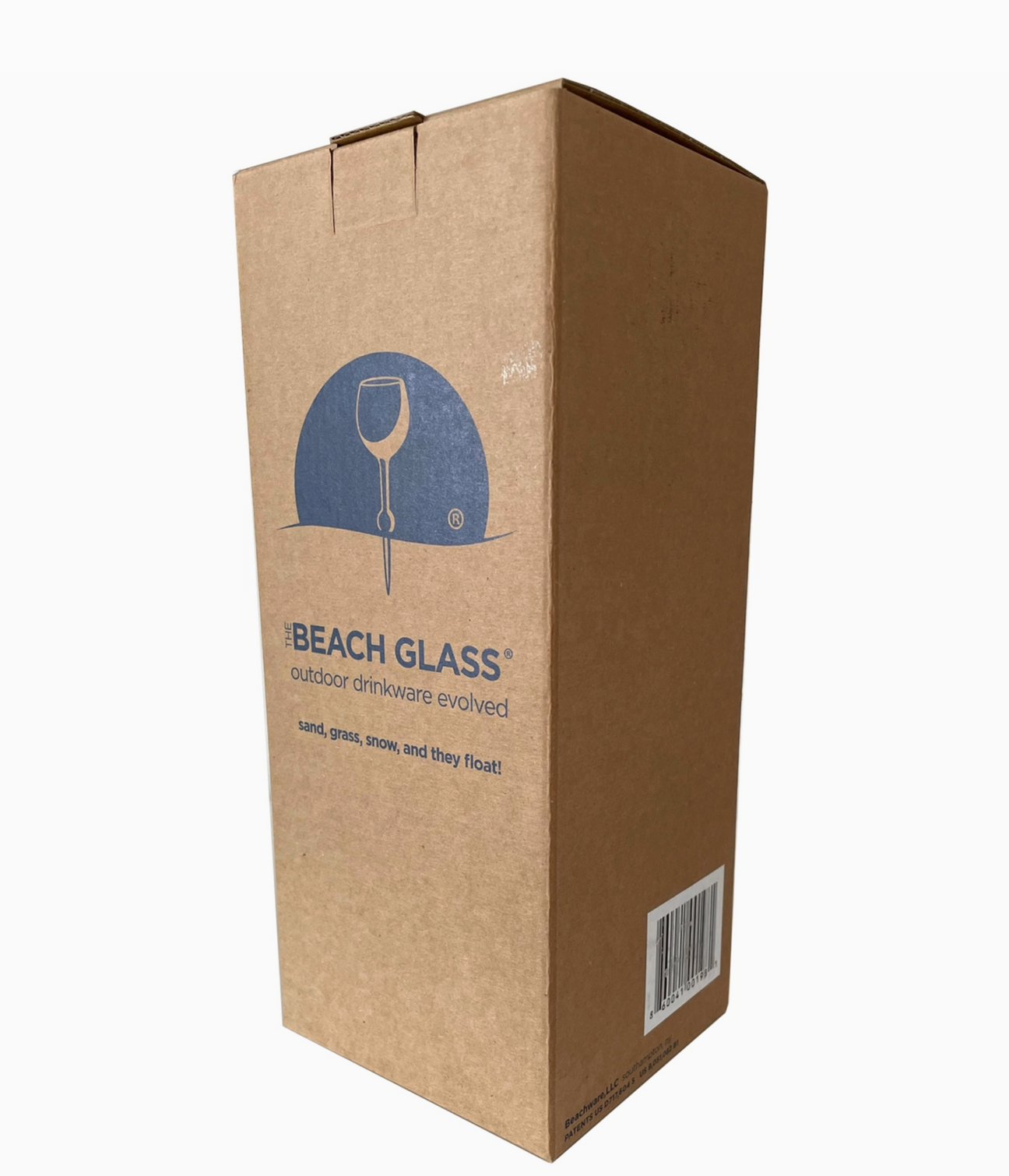 Red, White, and Blue Beach Glass Set