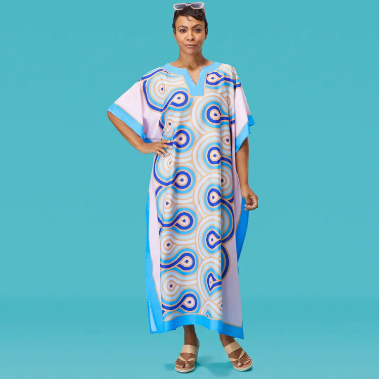 Tropical Loop Caftan