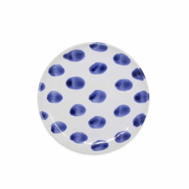 VIETRI Santorini Dot Cocktail Plate