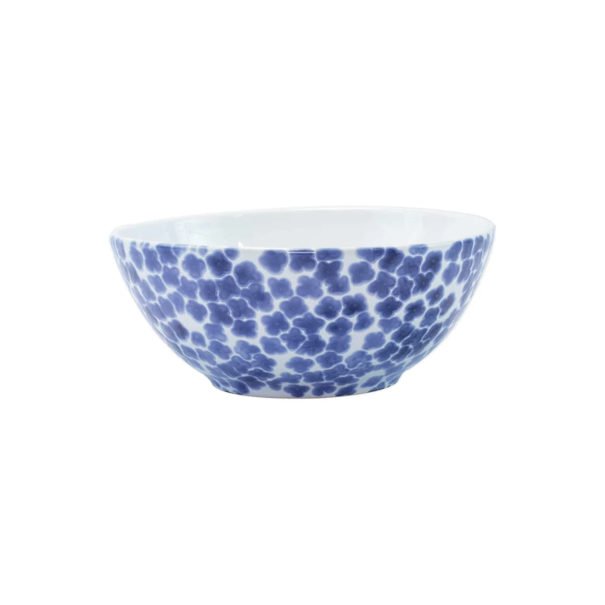 VIETRI Santorini Flower Small Footed Serving Bowl