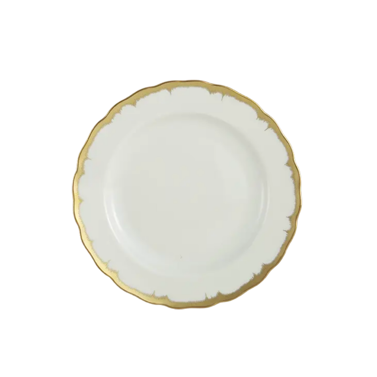 Mottahedeh Chelsea Feather Gold Bread & Butter Plate